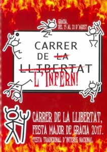 Gracia Barcelona - Inferno Poster