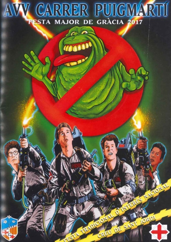 Gracia Barcelona - Ghostbusters Poster