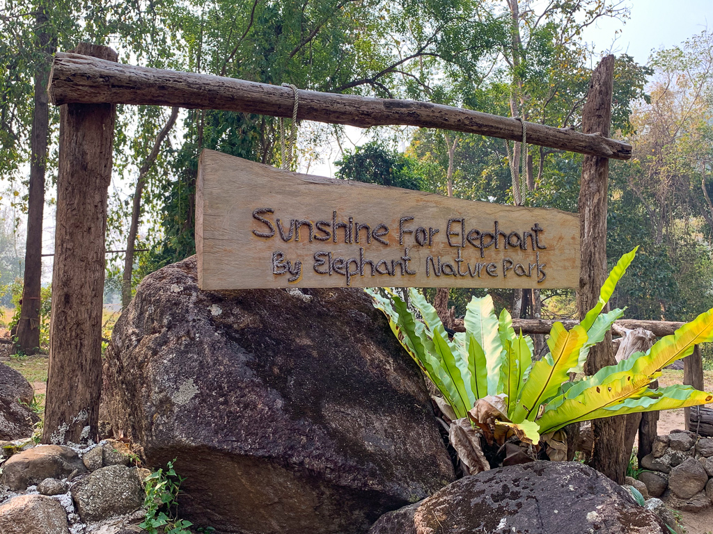 Sunshine for Elephants sign