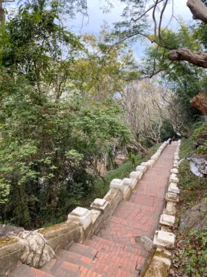 Luang Prabang Mount Phu Si Steps